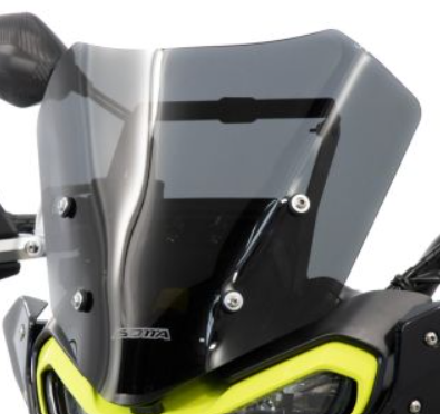AKCE - BENELLI - ISOTTA nízké plexi - matná černá - TRK 702/X