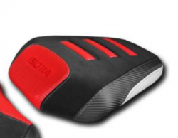 AKCE - BENELLI - Sedlo spolujezdce bílo červené  TRK 702/X