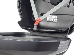 AKCE - BENELLI - Sada plastových kufrů SH36+SH47 (černá/červená) pro BENELLI TRK 702/702X