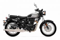 BENELLI - IMPERIALE 400 - STŘÍBRNÁ - PŘEDVÁDĚCÍ MOTOCYKL