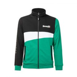 BENELLI - SWEATSHIRT WITH TRICOLOR ZIP XXL