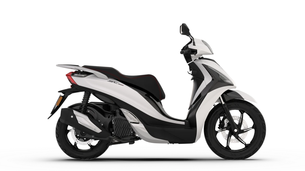 MORBIDELLI - SC 125LX - BÍLÁ