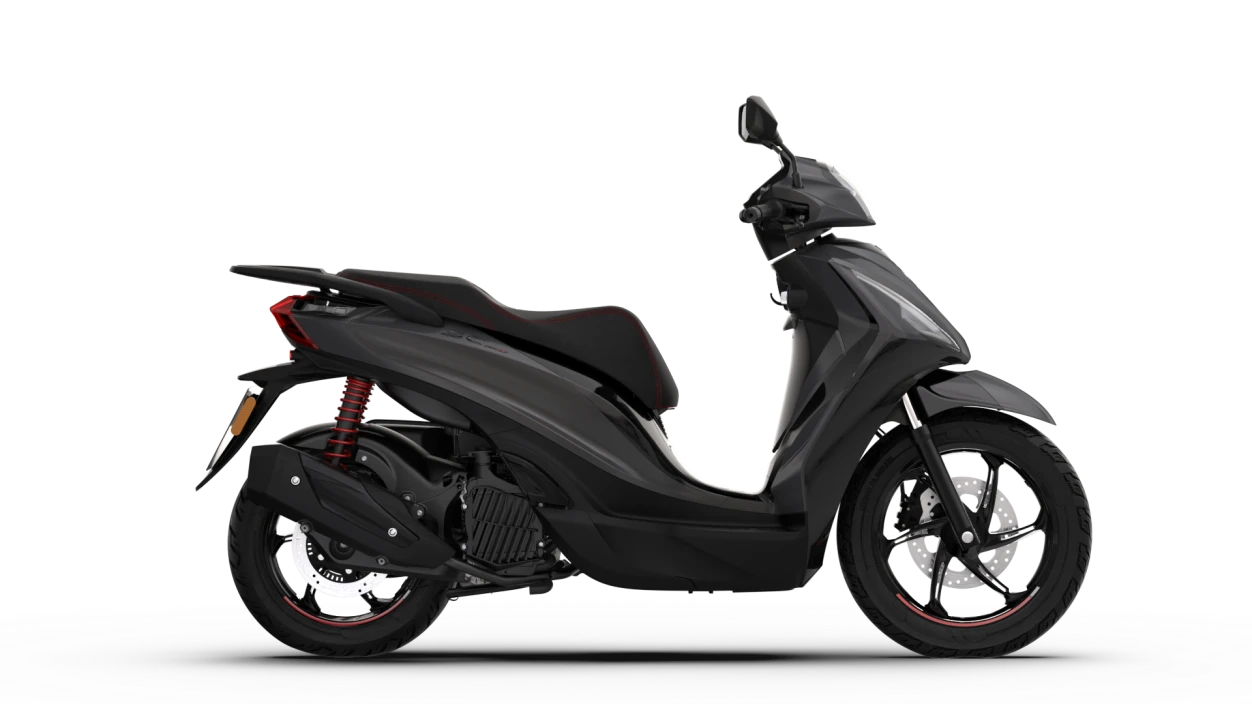 MORBIDELLI - SC 125LX ČERNÁ