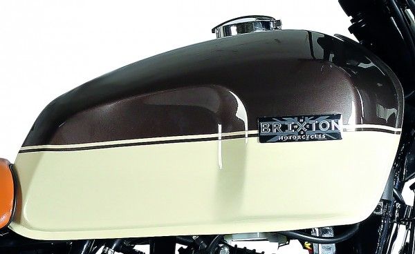 Palivová nádrž hnědá SK8 Special BRIXTON