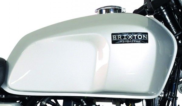 Palivová nádrž - stříbrná BRIXTON