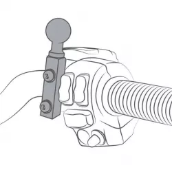 RAM® základna s úchytem U-Bolt na řídítka nebo objímku brzd./spoj. páčky s kulovým kloubem