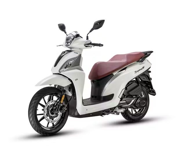 SYM Symphony ST 125i A/C CBS – BÍLÁ - Skútr s CBS a LED