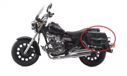Levá boční brašna Keeway - Superlight limited Levá boční brašna Keeway - Superlight limited