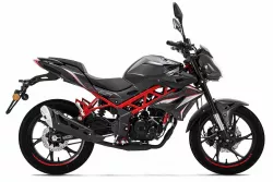 Benelli BN 125 – ČERNÁ - Lehký naked bike s italským designem, ideální pro začátečníky i městské ježděn