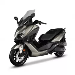 SYM Cruisym Alfa 300 – STŘÍBRNÁ - sportovně-cestovní skútr s výkonným motorem a LED technologií 