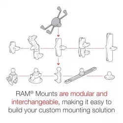 RAM® velký držák X-Grip™ s kulovým kloubem