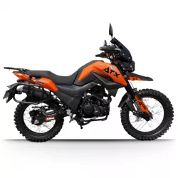 SWM - ATX 125 - ORANŽOVÁ - dobrodružný 125ccm motocykl s DOHC motorem, progresivním odpružením