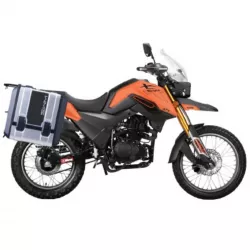 SWM - ATX 125 - ORANŽOVÁ - dobrodružný 125ccm motocykl s DOHC motorem, progresivním odpružením