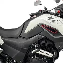 SWM - ATX 125 - ORANŽOVÁ - dobrodružný 125ccm motocykl s DOHC motorem, progresivním odpružením