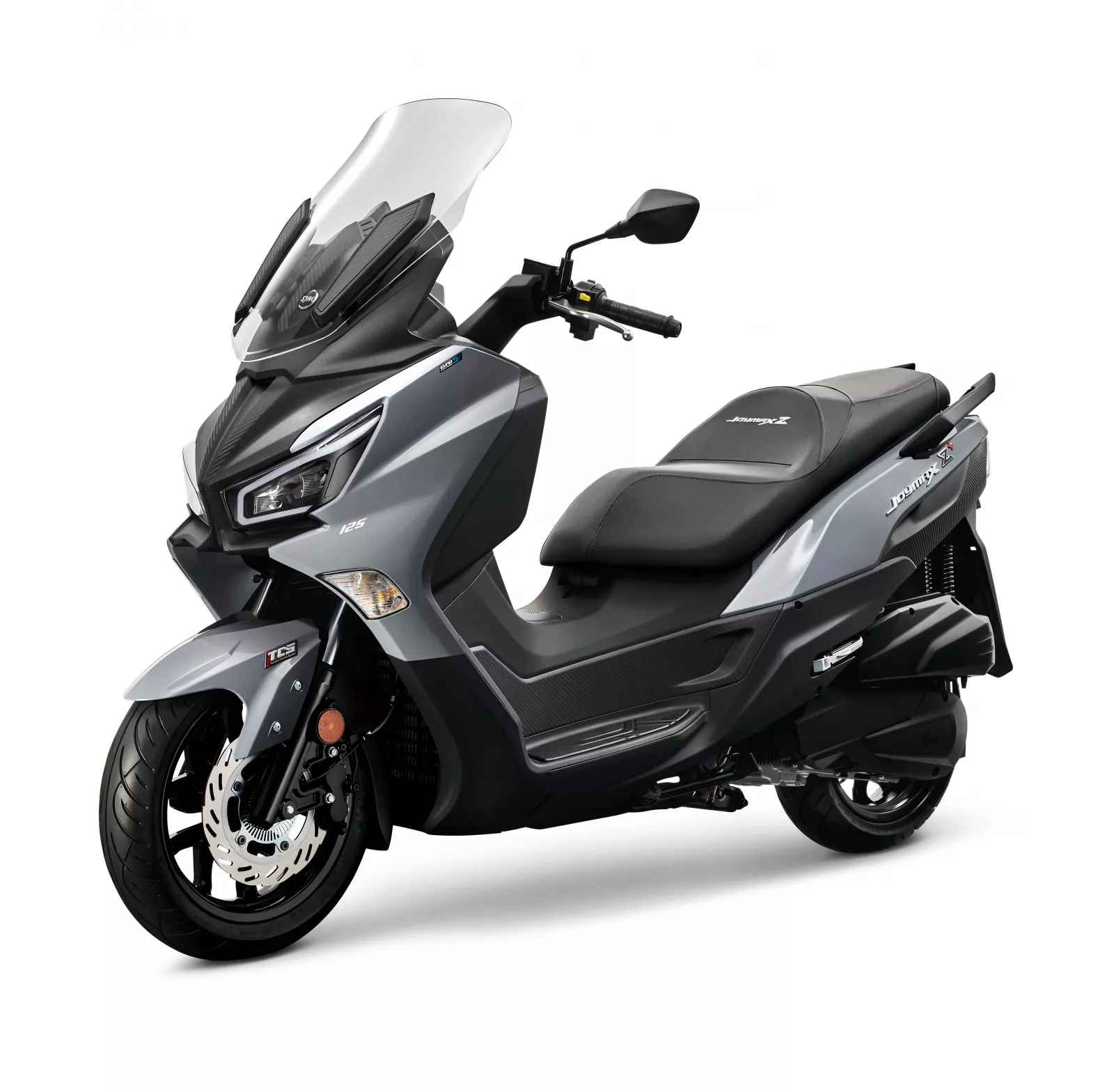 SYM Joymax Z+ 300 – šedá - Výkonný a komfortní skútr pro město i výlety