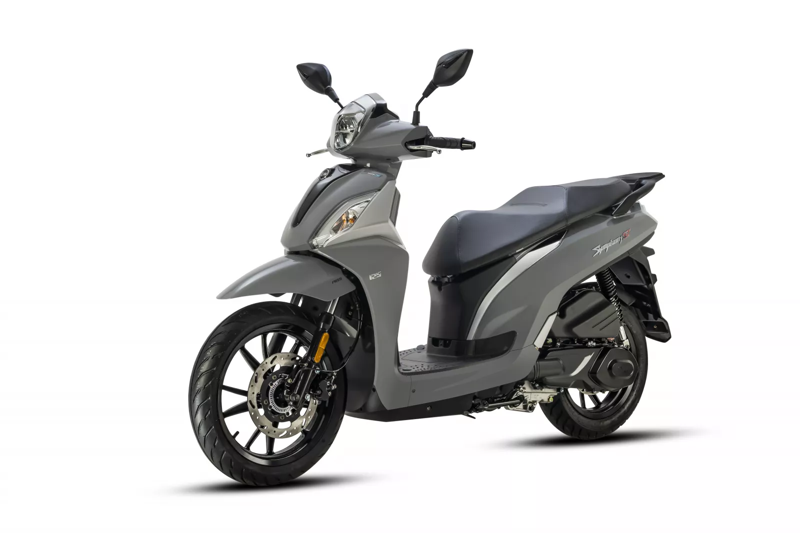 SYM - Symphony ST 125i A/C – ŠEDÁ - Skútr s CBS a LED