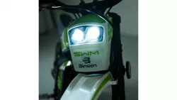 WM BINSEN E-DIRT BIKE - ZELENÁ - Elektrická Motorka s Výkonem 6 kW SWM Motorcycles S.r.l.