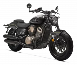 BENDA - CHINCHILLA 500 V2 - ČERNÁ - elegantní cruiser BENDA MOTOR