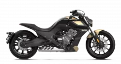 BENDA - LFC 700 PRO ZLATÁ - prémiový futuristický cruiser BENDA MOTOR