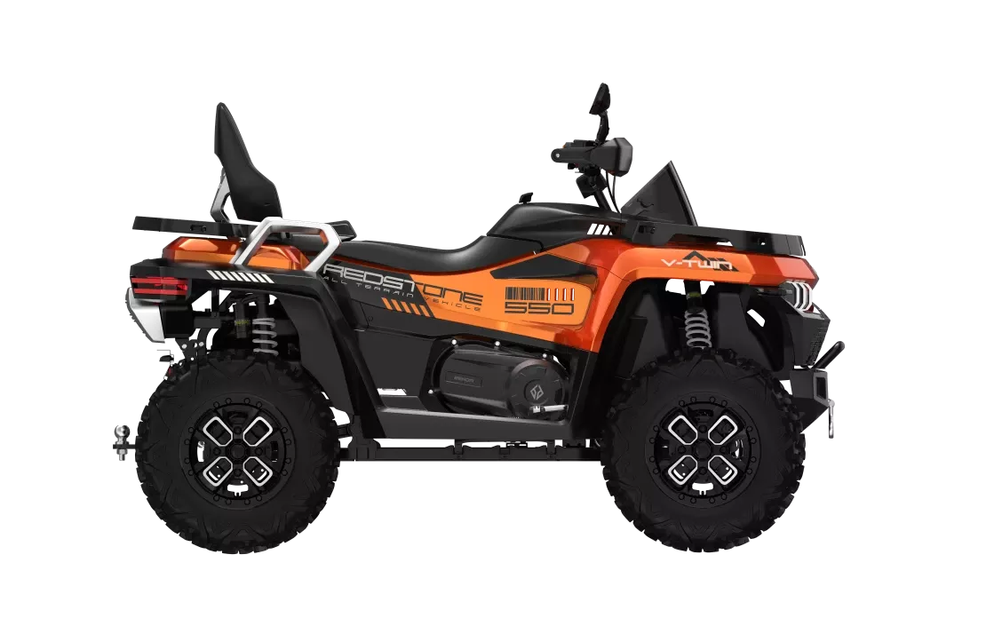 Benda Redstone 550 R2 ET Furious Orange je čtyřkolka v základní třídě, která kombinuje výkon, komfort a praktičnost pro každodenní použití i náročnější terén.