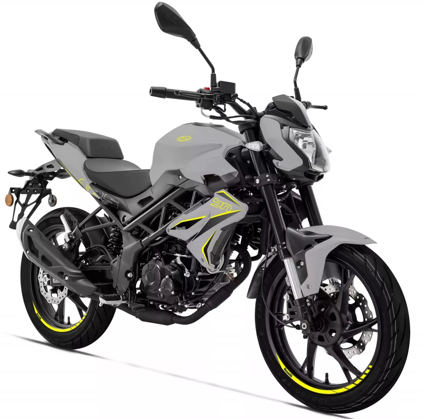Benelli BN 125 – ŠEDÁ - Lehký naked bike s italským designem, ideální pro začátečníky i městské ježděn