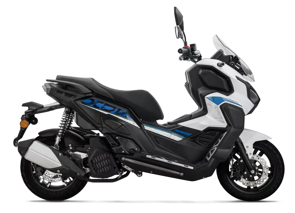 Keeway Vieste XDV 125: Dobrodružný skútr pro město i lehký terén