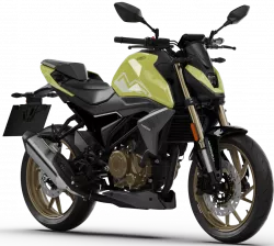 Morbidelli N300 – ZELENÁ - stylový neo-retro motocykl s moderní technologií