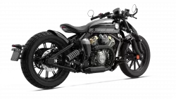 NAPOLEONBOB 250 ČERNÝ - Bobber s chromovanými prvky BENDA