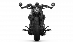 NAPOLEONBOB 250 ČERNÝ - Bobber s chromovanými prvky BENDA