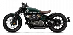 NAPOLEONBOB 250 ZELENÝ - Bobber s chromovanými prvky BENDA MOTOR