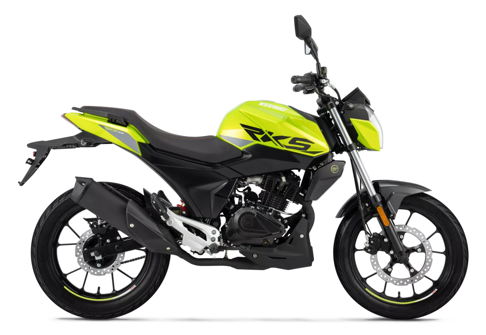 Keeway RKS 125 – městský naked motocykl 125 ccm, nízká spotřeba, spolehlivý jednoválec, ideální na dojíždění i pro začátečníky, moderní design a skvělý poměr cena/výkon