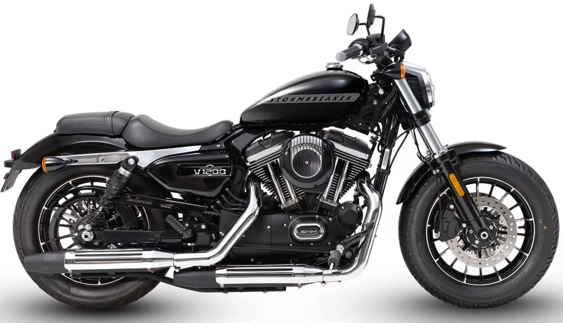 SWM - CUSTOM V1200 STORMBREAKER - ČERNÁ
