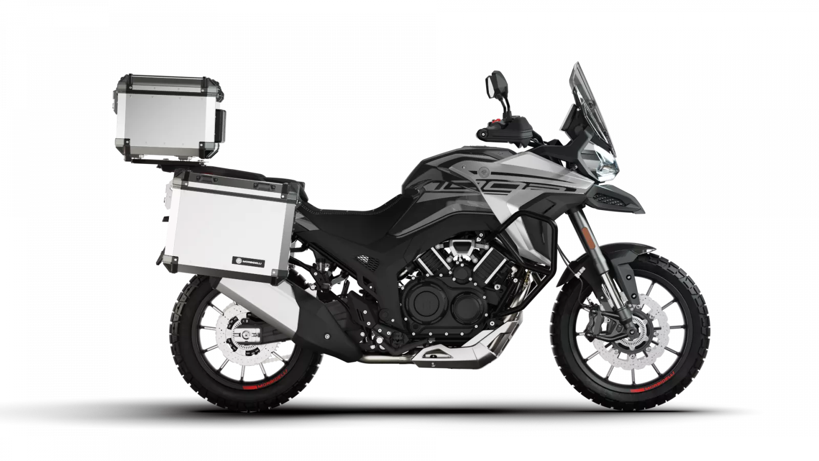 Morbidelli T-1002V - ČERNÁ - výkonný a stylový motocykl