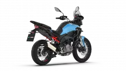 T 352X MODRÁ – nový lehký adventure / trail motocykl 349 ccm MORBIDELLI