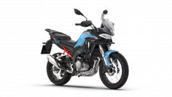 T 352X MODRÁ – nový lehký adventure / trail motocykl 349 ccm MORBIDELLI