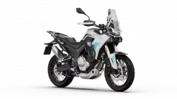 T 502X BÍLÁ– nový adventure motocykl 486 ccm MORBIDELLI