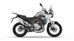 T 502X BÍLÁ– nový adventure motocykl 486 ccm MORBIDELLI
