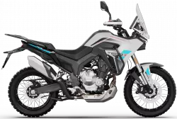T 502X BÍLÁ– nový adventure motocykl 486 ccm MORBIDELLI