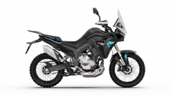 T 502X ČERNÁ – nový adventure motocykl 486 ccm MORBIDELLI