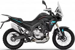 T 502X ČERNÁ – nový adventure motocykl 486 ccm