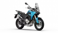 T 502X MODRÁ – nový adventure motocykl 486 ccm MORBIDELLI