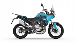 T 502X MODRÁ – nový adventure motocykl 486 ccm MORBIDELLI