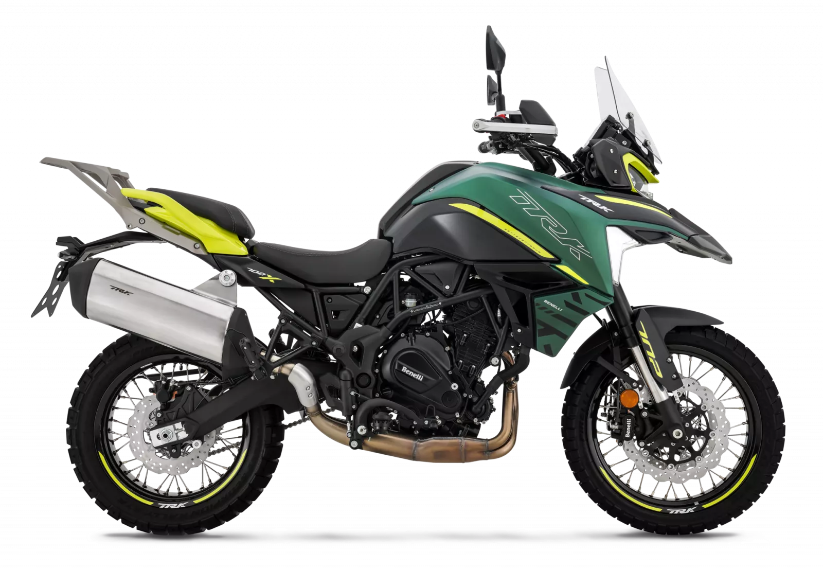 TRK 702 FOREST GREEN - EURO 5+ - zvýhodněná cena kufrů BENELLI