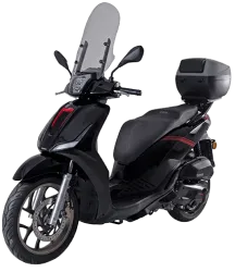 SWM C-FLY 125 — městský skútr 125 cm³, ABS, trakční kontrola, Smart Key, LED, Euro 5+ KEEWAY