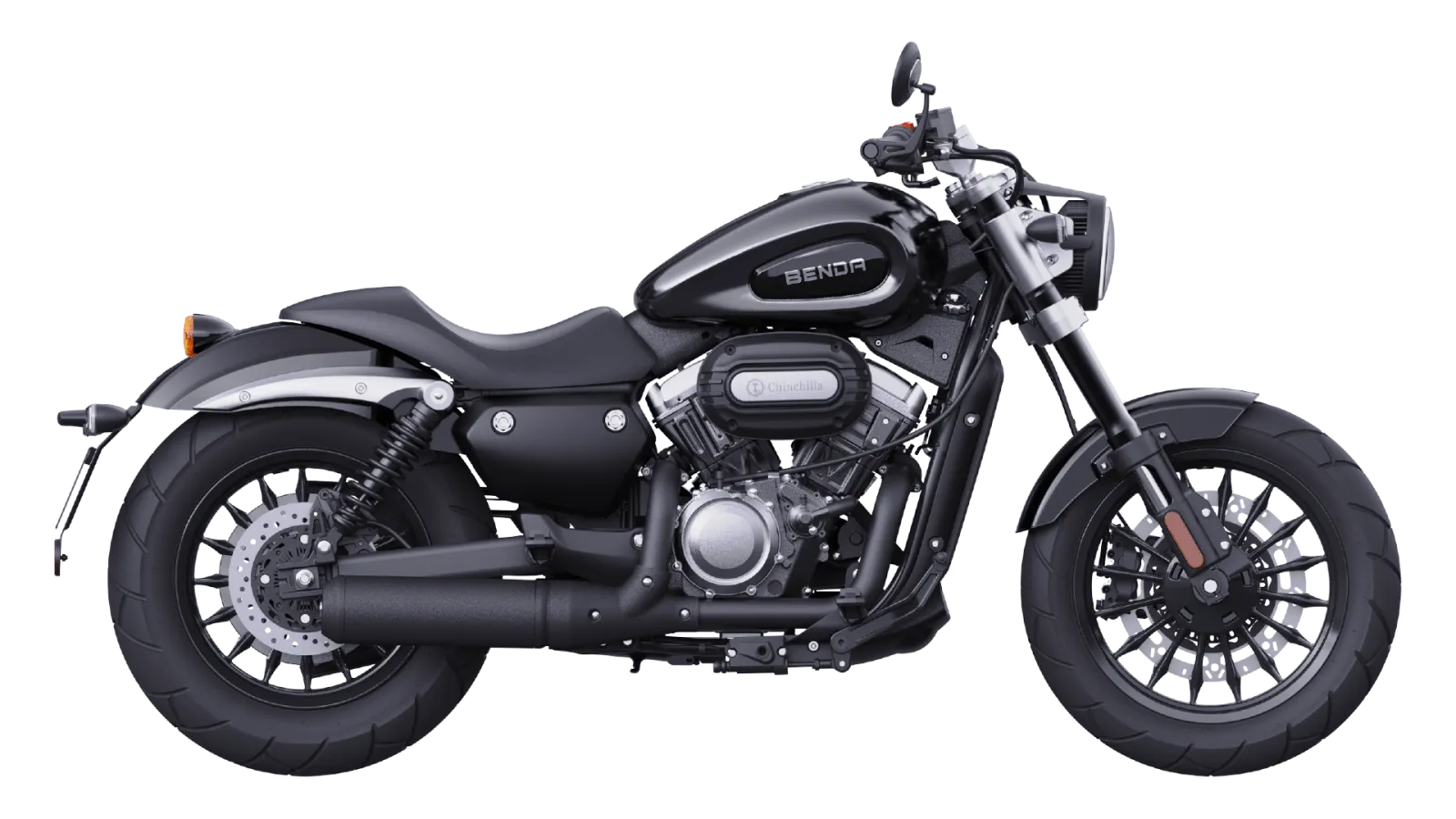 CHINCHILLA 300 ČERNÁ EURO 5+ BENDA MOTOR