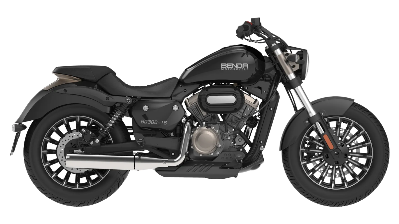 ROCK 300 ČERNÁ EURO 5+ BENDA MOTOR