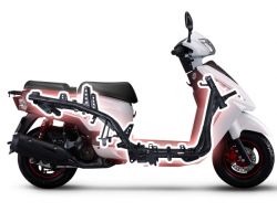 AKČNÍ CENA - JJM DAYTONA CARGO 125 BÍLÁ - Poslední kusy