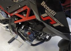 Crash frames Benelli TNT 125 black matt