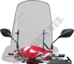 Windshield large- Orbit III - Mask 50/125, velikost : 68,7cm