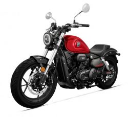 BENDA - RK- V 125 C - ČERVENÁ - NOVINKA, záruka 3 roky BENDA MOTOR